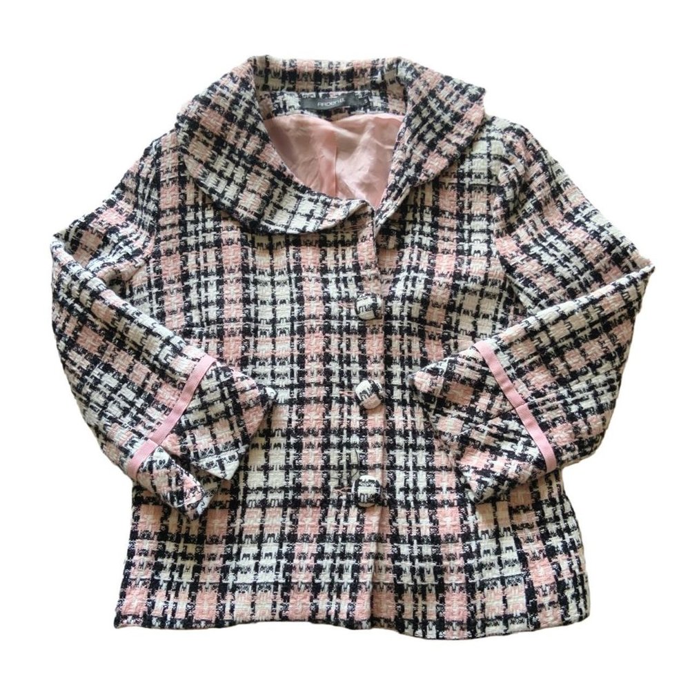 Preppy Pink Coquette Blazer